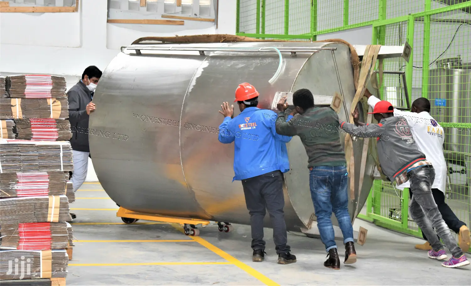 Stainless Steel Holding Tank