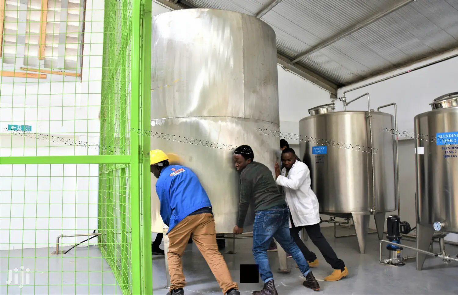 Stainless Steel Holding Tank