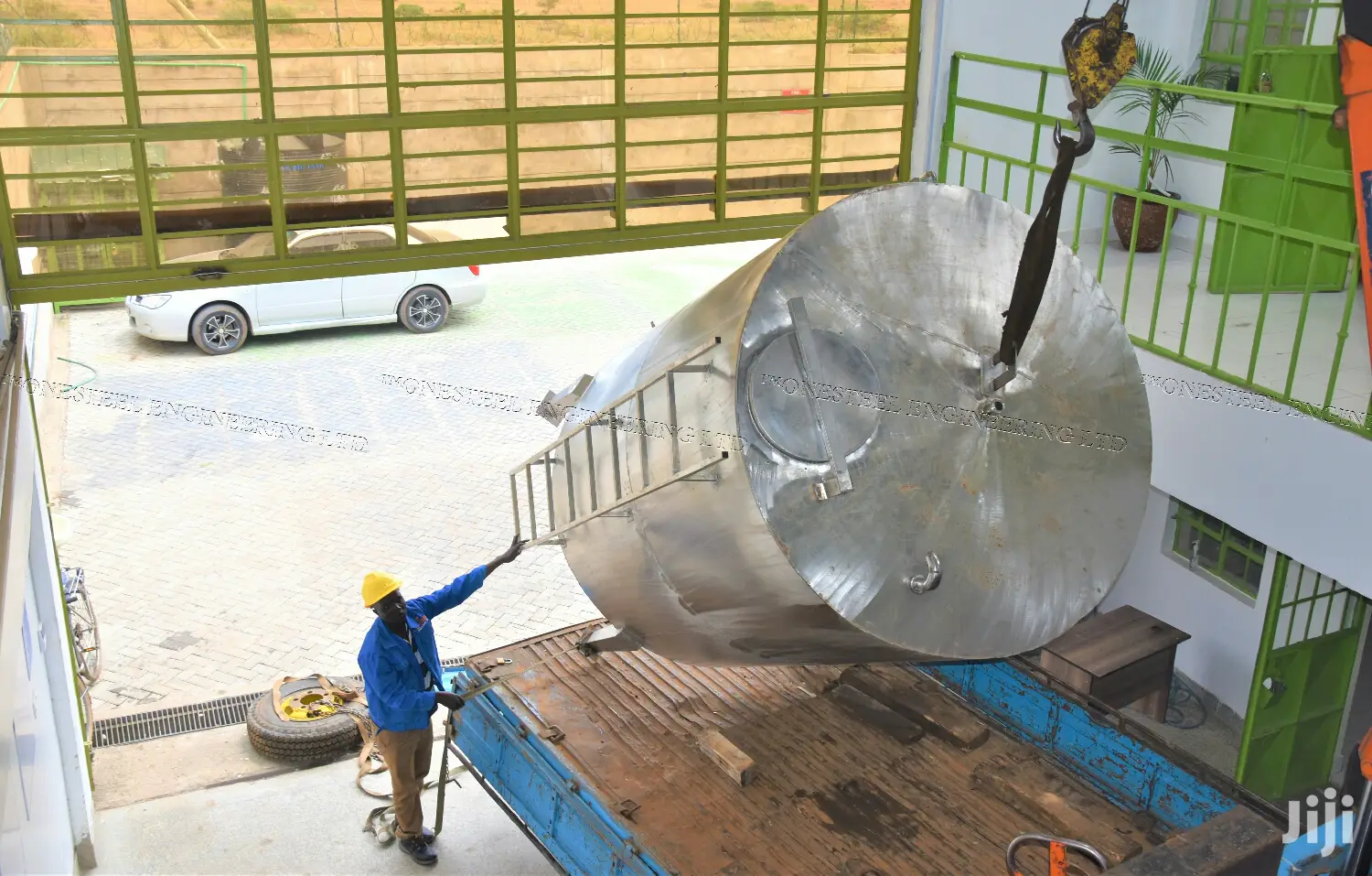 Stainless Steel Holding Tank