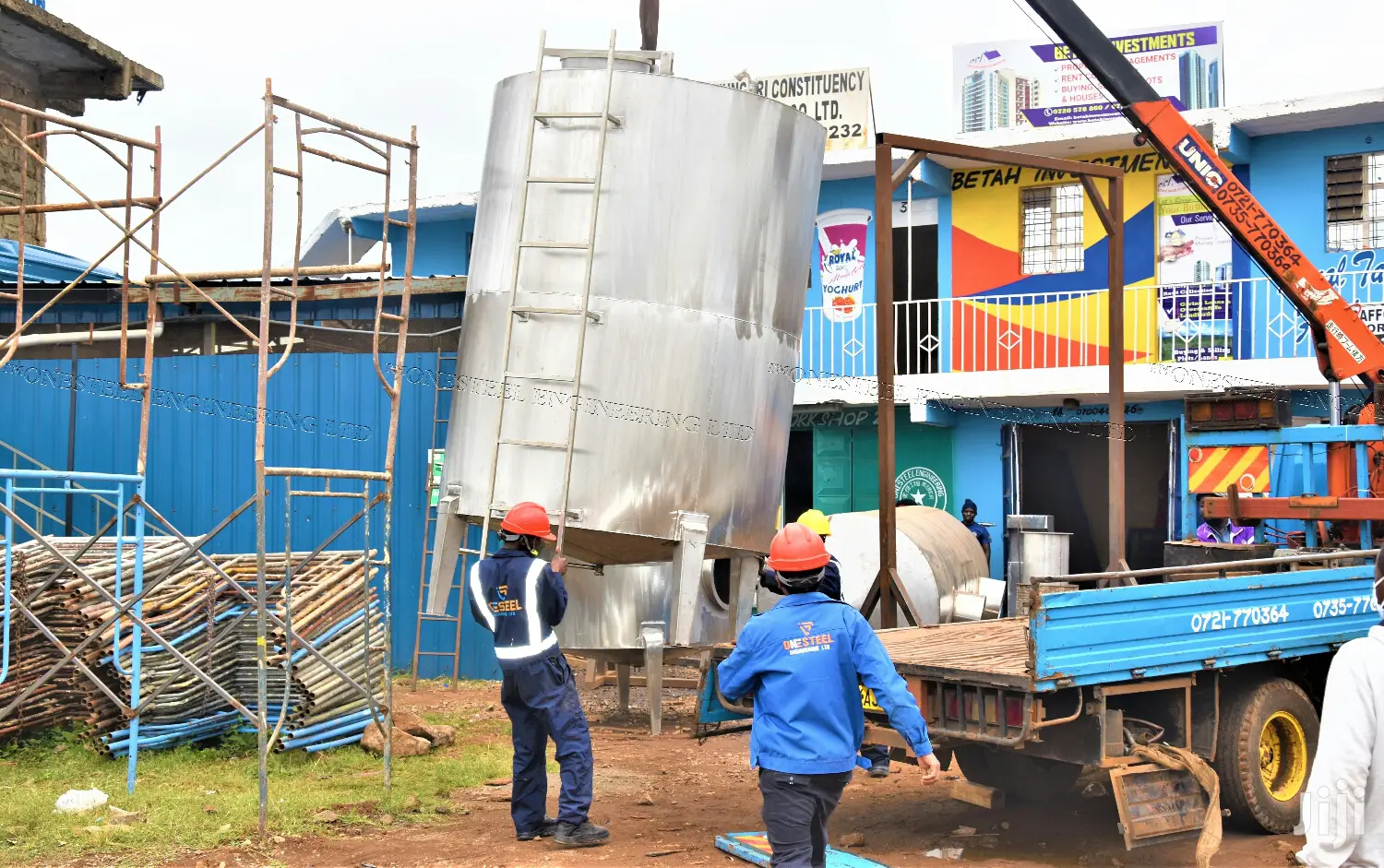 Stainless Steel Holding Tank