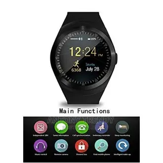 Y1 Sport Smartwatch Touch Screen Support SIM Card
