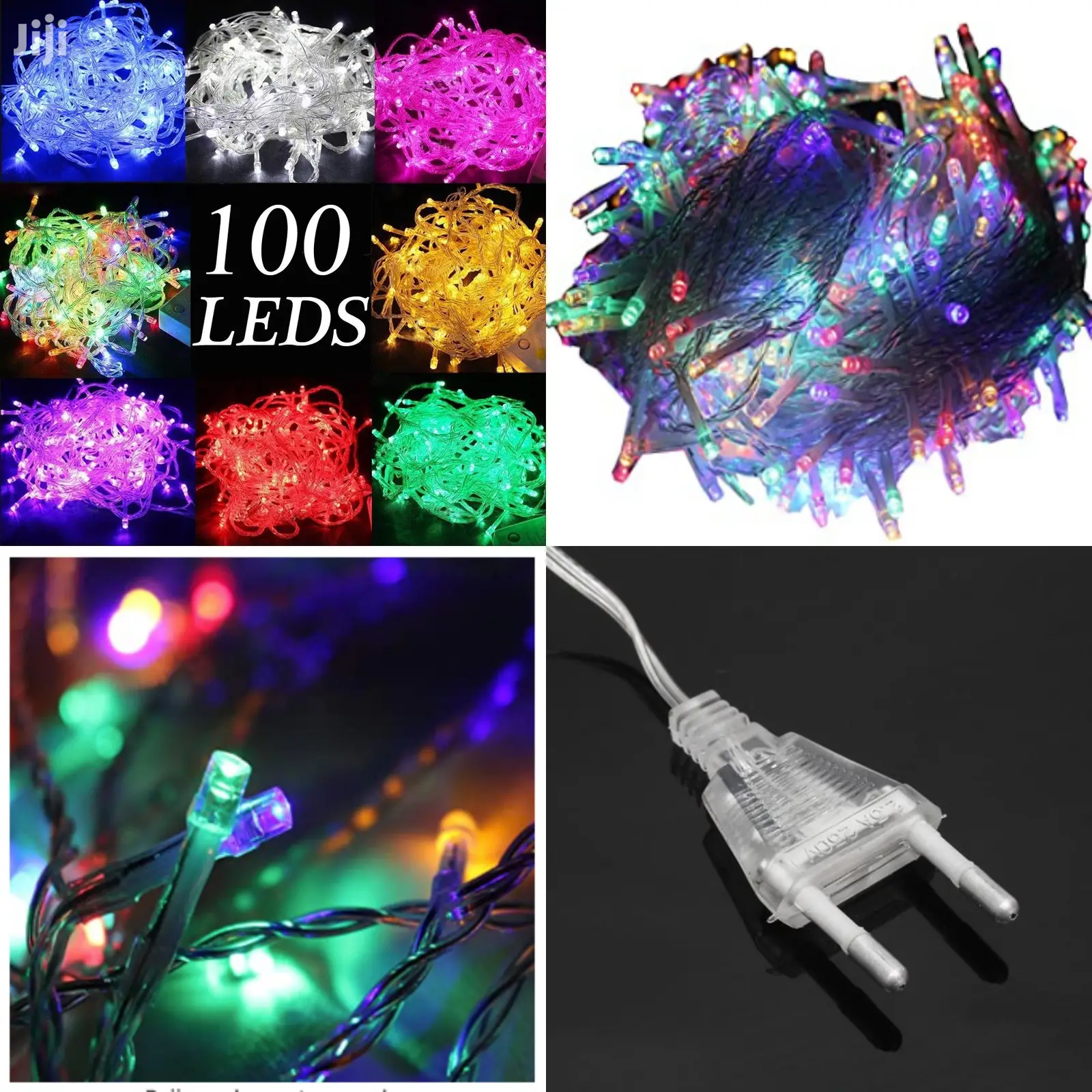 Multicolour Special Events LED Lights 10meters 100lights