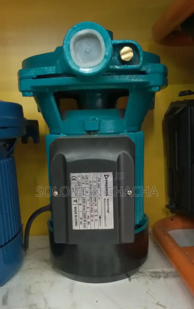 PREMIER WATER PUMP 2hp 200l/Min Height 20m