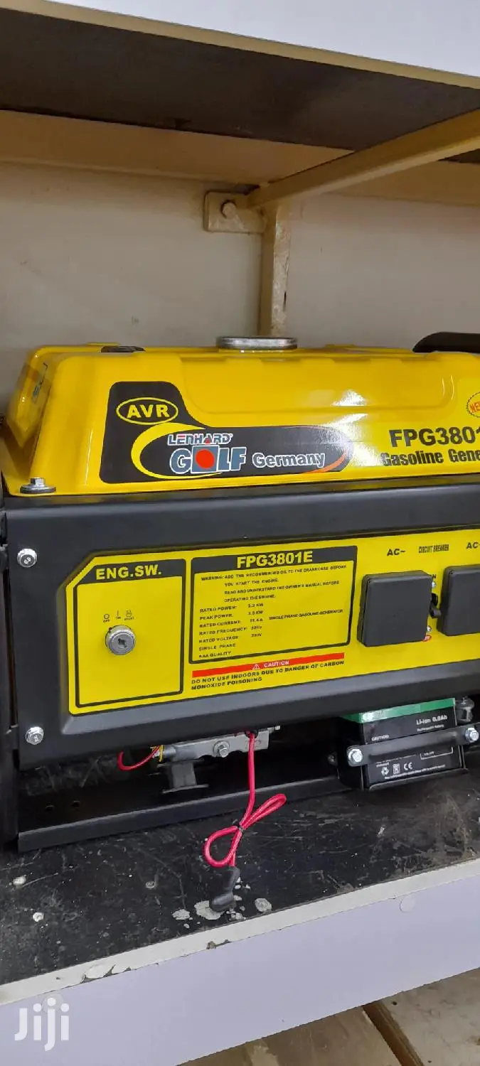 Lenhard Golf Germany 3. 5kva Gasoline Generator FPG3801E