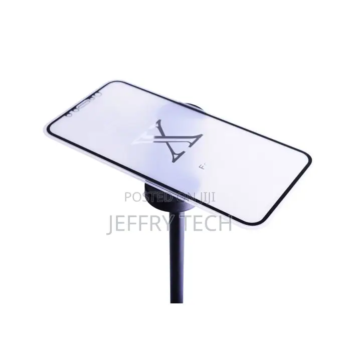 Anti-Glare Glass Screen Protector iPhone XS Max - Black