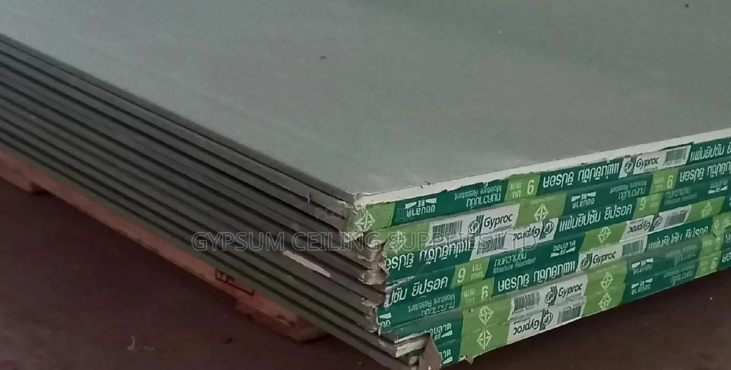 Gypsum Board Moisture Resistant Board 9mm