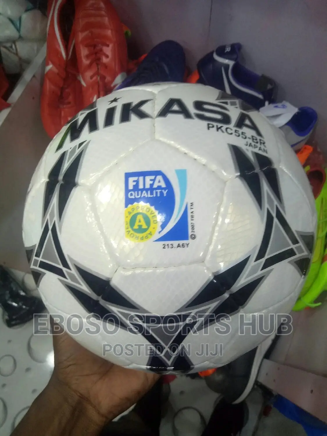 Original Mikasa Leather Football