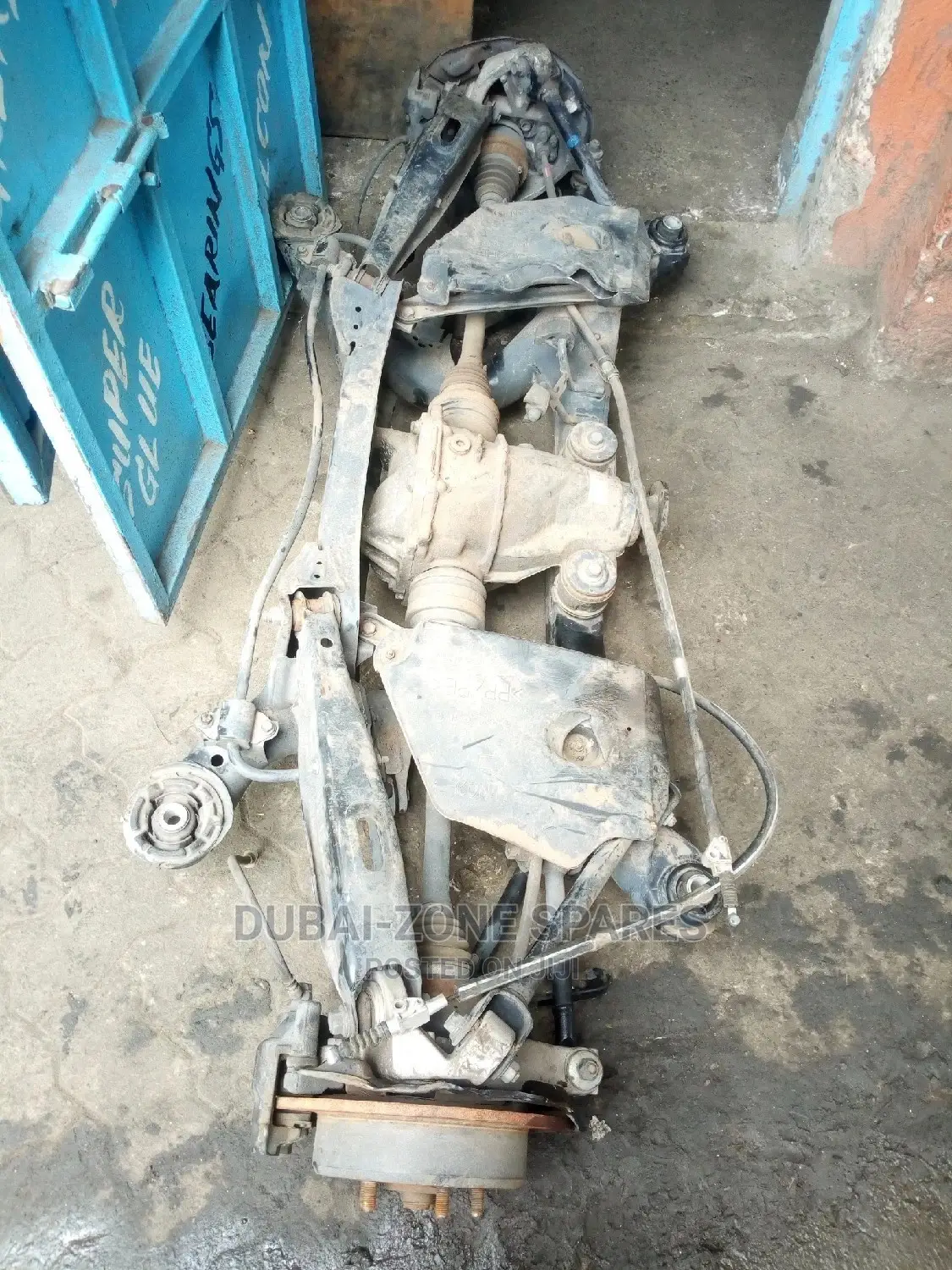 Rear Suspensions Toyota Mark X 4WD.
