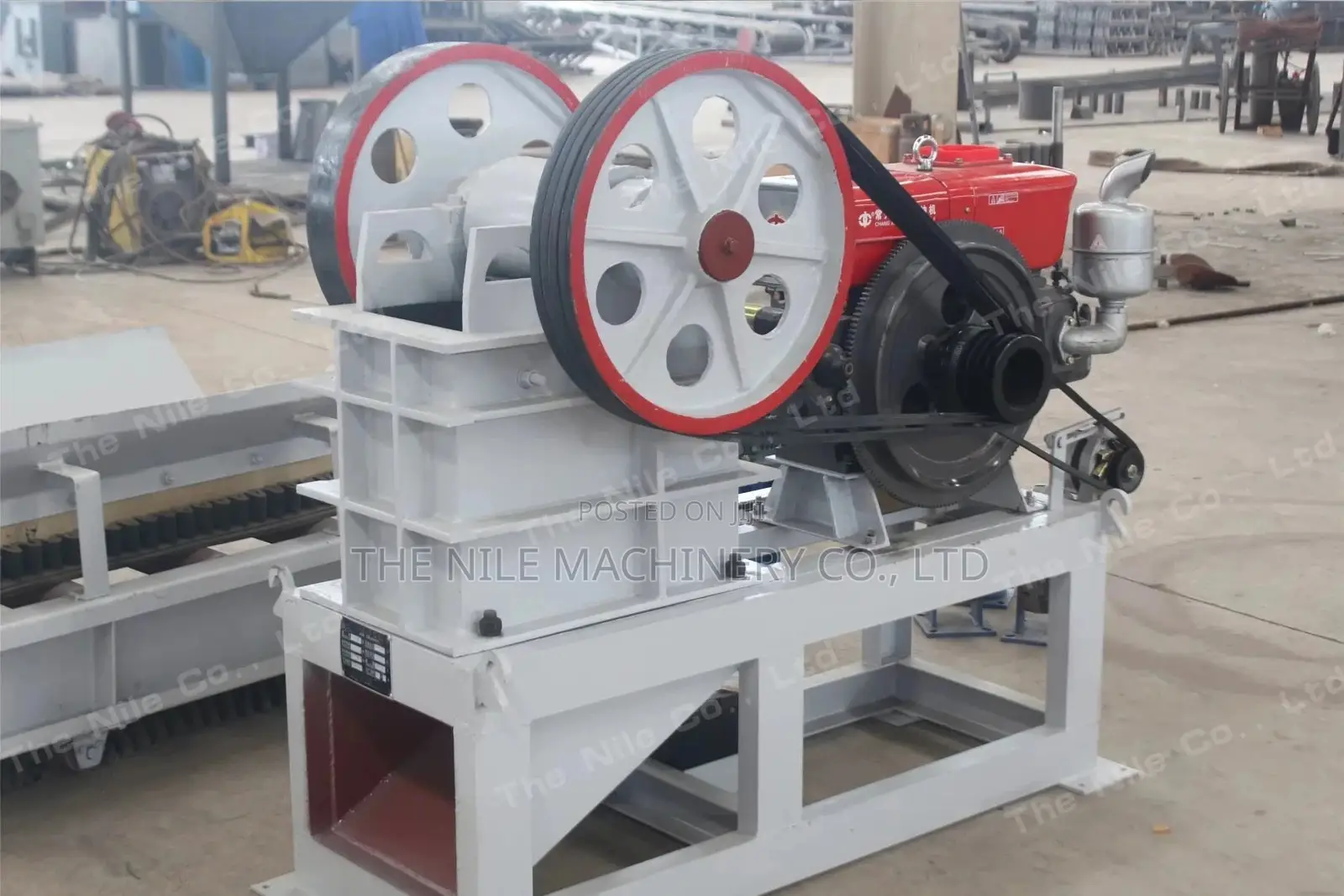 PE150*250 250*400 Diesel Jaw Crusher