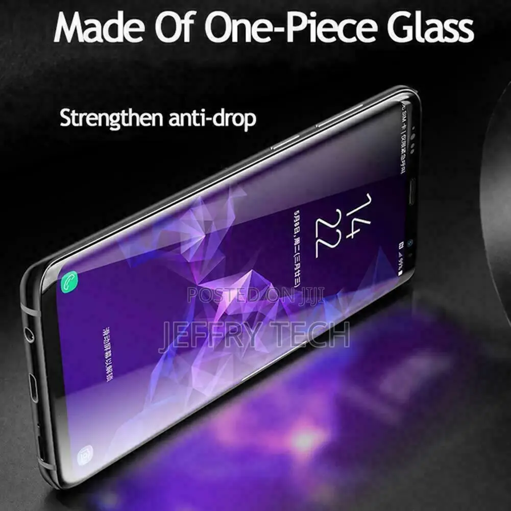 Samsung Galaxy S9 UV Tempered Glass Full Liquid Glue Screen