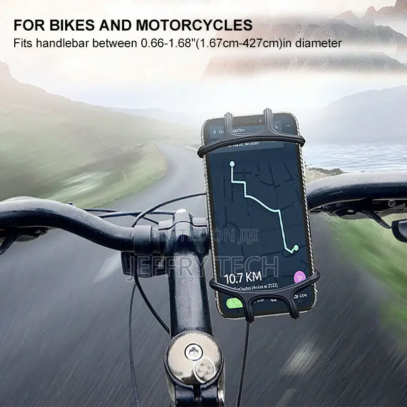 Bicycle Bike Mobile Phone Holder Bracket Mount For Handlebar