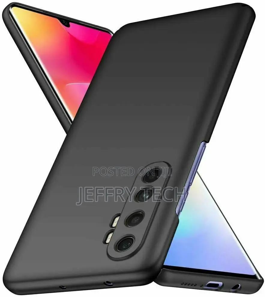 Xiaomi Mi Note 10 Lite Case Slim Hard Cover- Black Full G