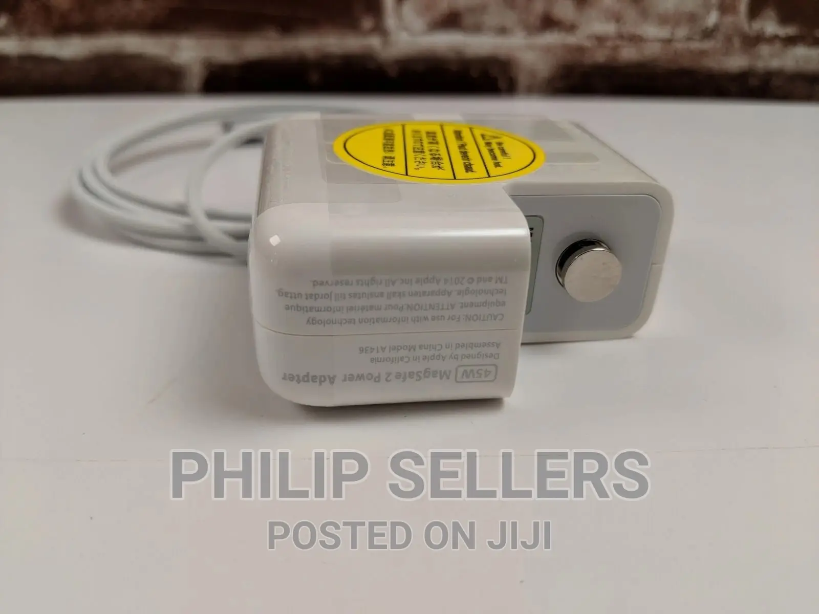 Macbook Air Magsafe 2 45W Power Charger Apple 45 Watt A1436
