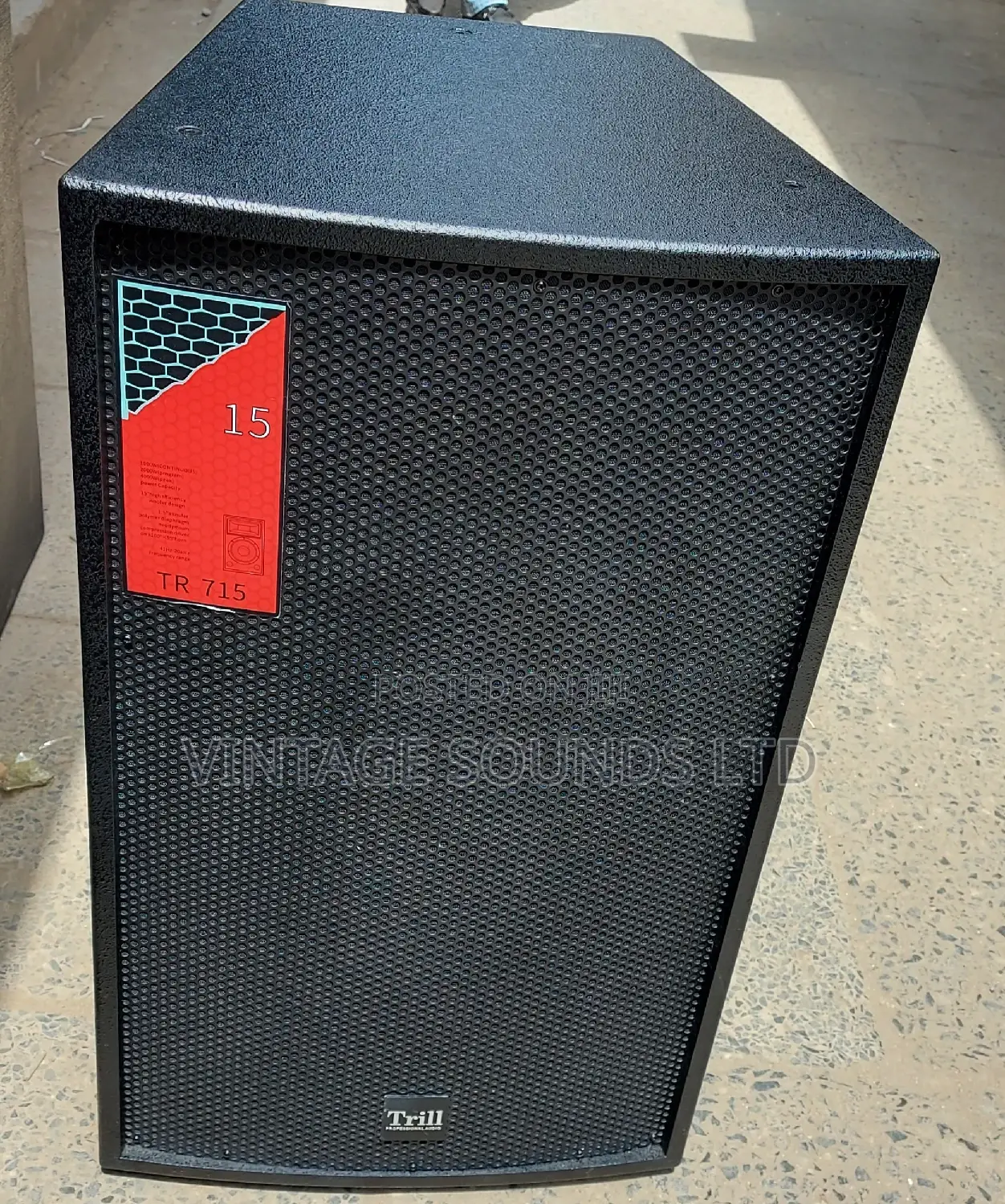 15inches Midbass Wooden Speakers 4000watts
