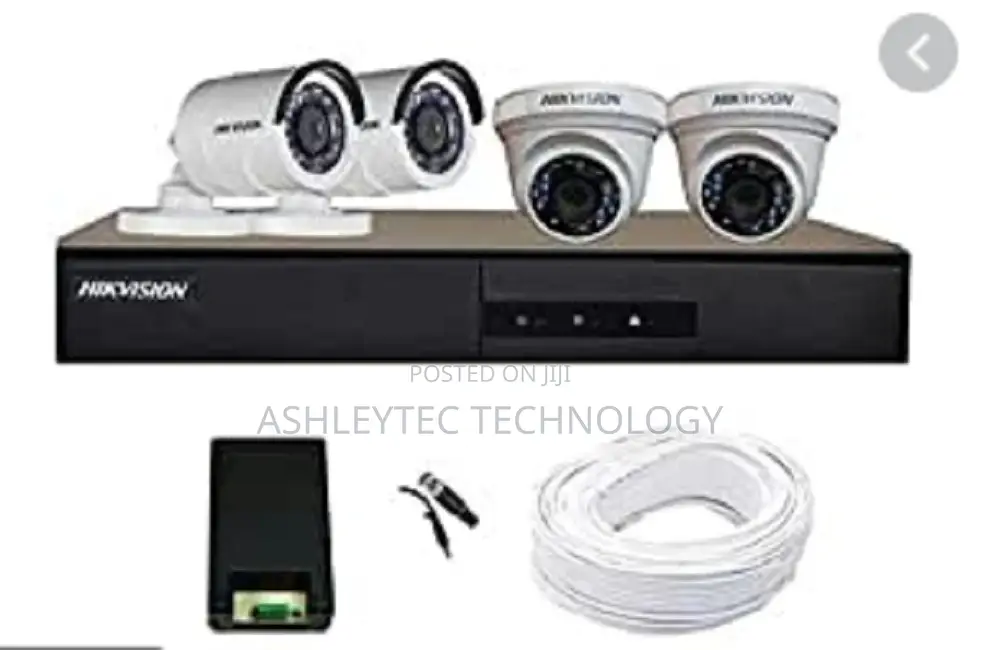 Four 4 1080P 2MP Full HD CCTV Cameras Complete System Kit