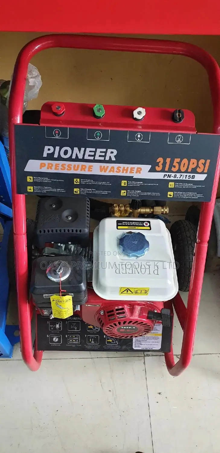 Pressure Washer Petrol 3150 Psi PIONEER