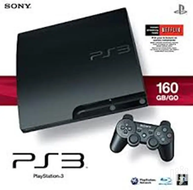 PS3 160GB Black – Preowned
