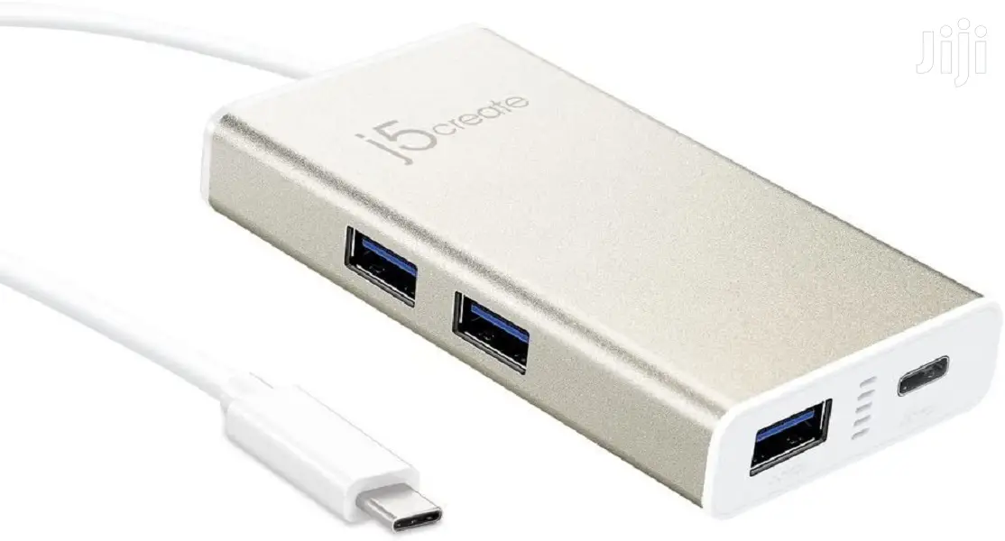 USB-C To 4-port USB 3.0 Hub J5
