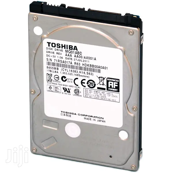 320GB Toshiba Internal Hard Disk