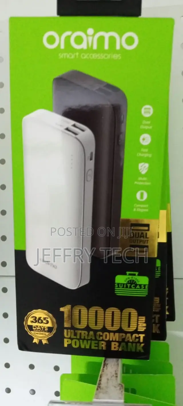 Ultra Compact Oraimo 10000mah Ultra Compact