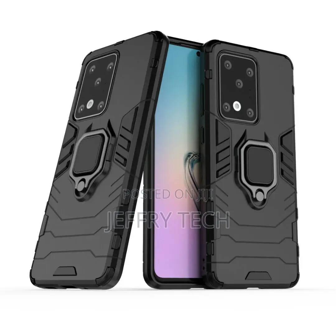 Samsung Galaxy S20+ 5G, Shockproof Rugged Grip Ring Car Hold
