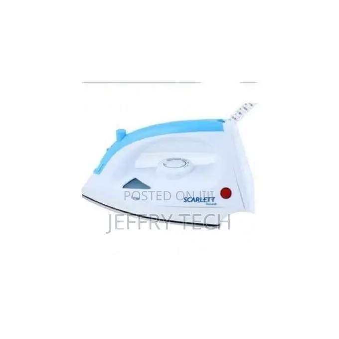 Scarlett Iron Box - 1200W - White & Blue