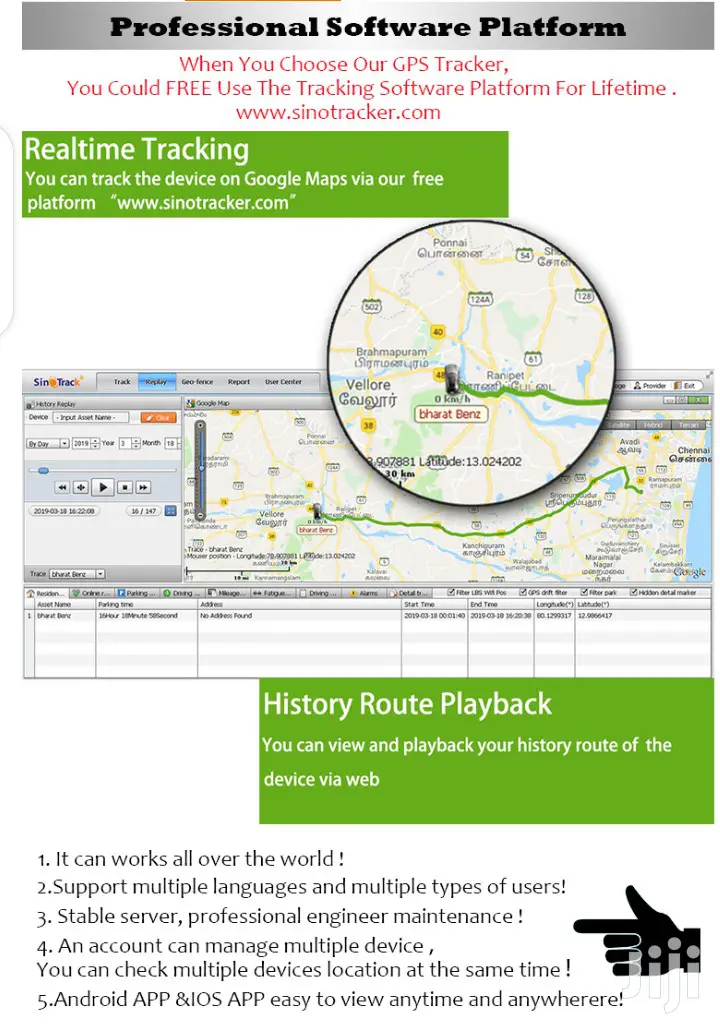 Accurate Car Tracker: FREE App and Real-Time GPS Tracking