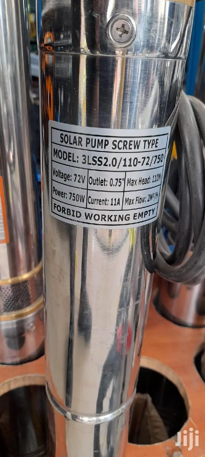 Italian Submersible Dc Solar Waterpump 110m 72v