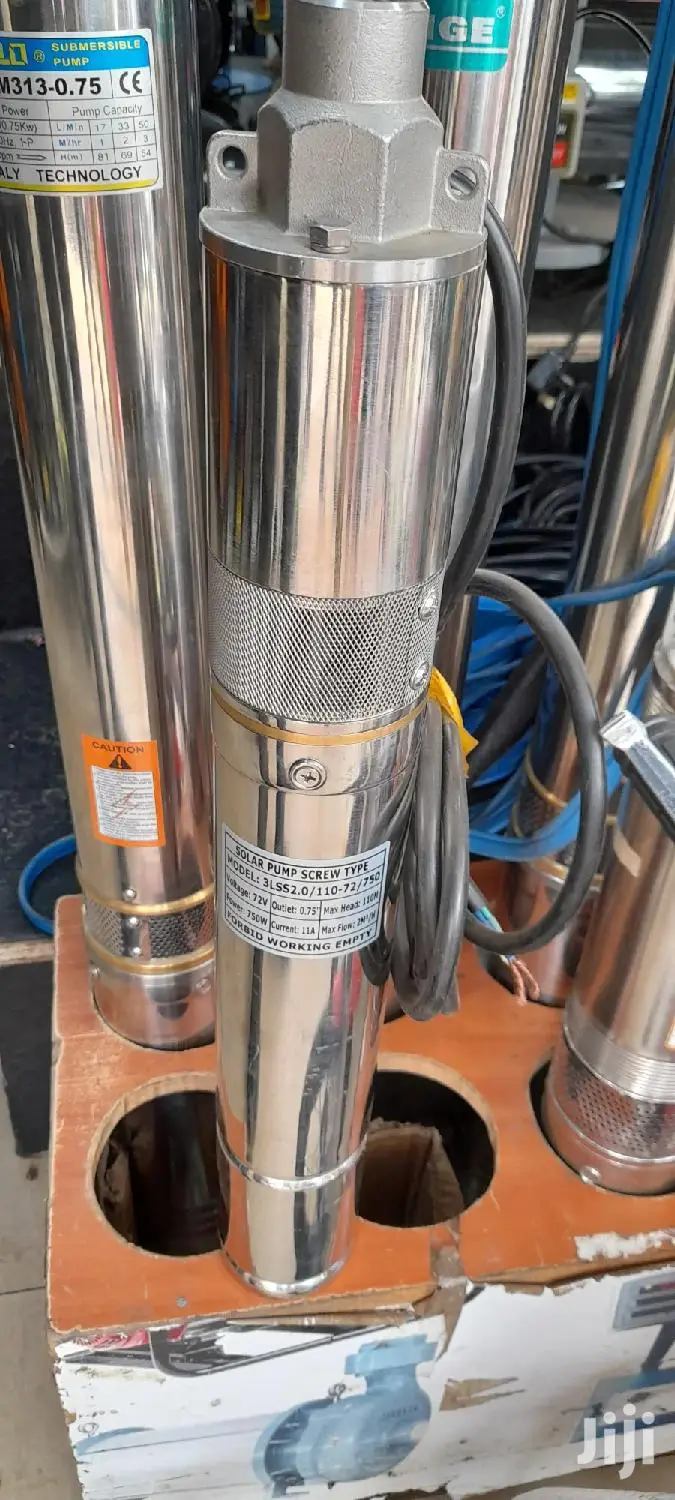 Italian Submersible Dc Solar Waterpump 110m 72v