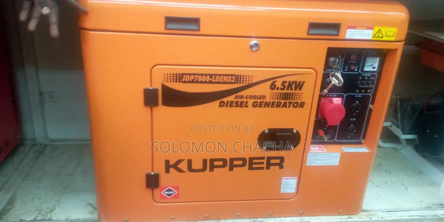 Kupper 6.5kva Silent DIESEL Generator Automatic Keystart