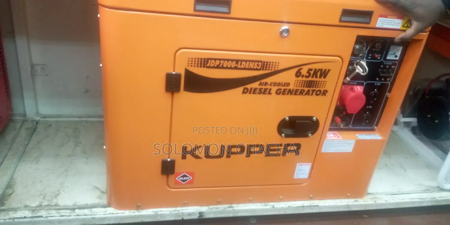 Kupper 6.5kva Silent DIESEL Generator Automatic Keystart