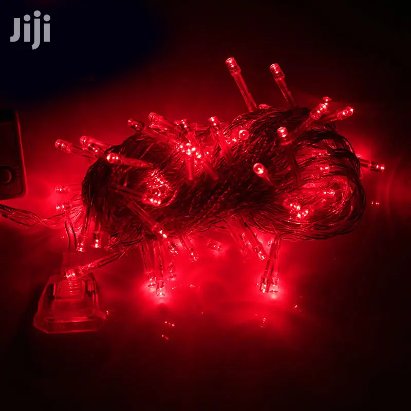 Red 10 Meters Led String Lights, Indoor Outdoor Fairy Light
