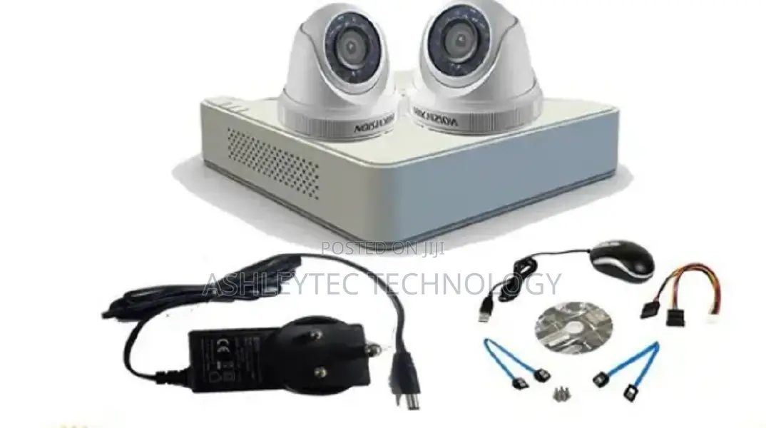 Two 2 CCTV Camera Complete Cameras Sale Only