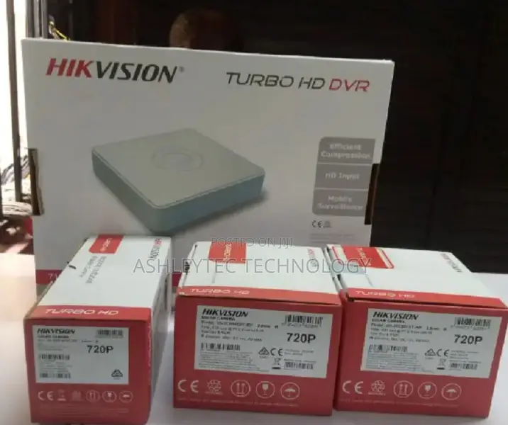 Eight Dahua CCTV Cameras With 500GB Hdd 100 RG59 Cable
