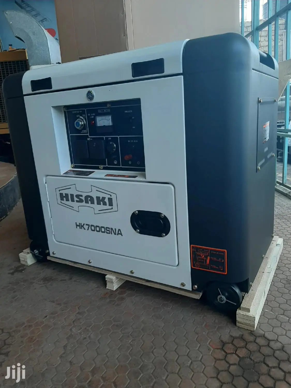 Hisaki Silent 7kva Power Generator Set.
