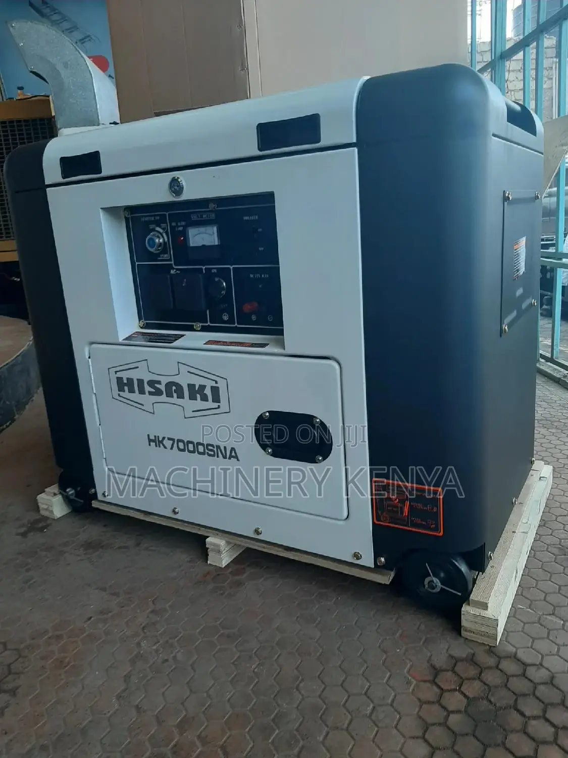 Hisaki Silent 7kva Power Generator Set.