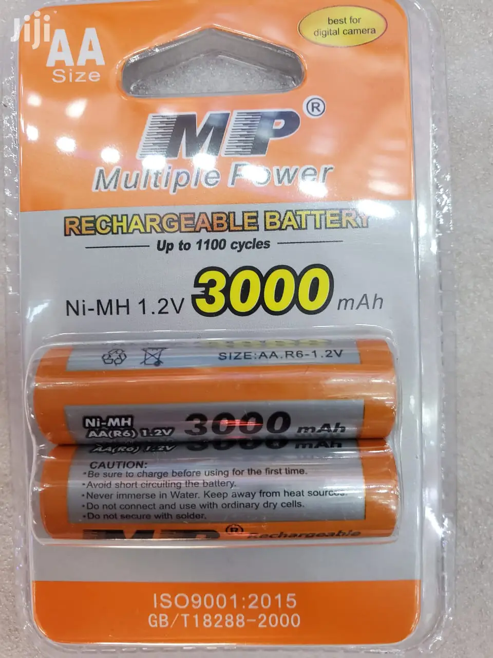 MP 1.5 Double Aa Rechargeable Batteries