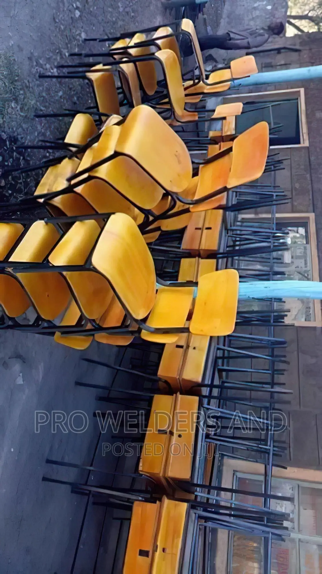 School Desks And Lockers
