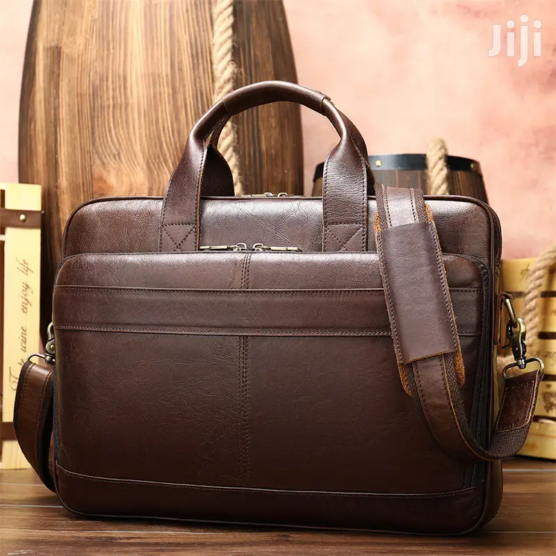 Genuine Leather Laptop Bag # 8841