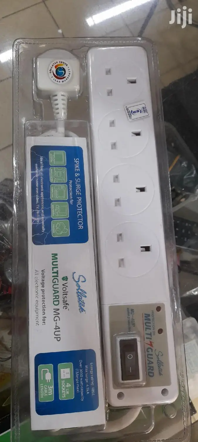 Original Solatek Spike & Surge Multiguard Socket 4pin