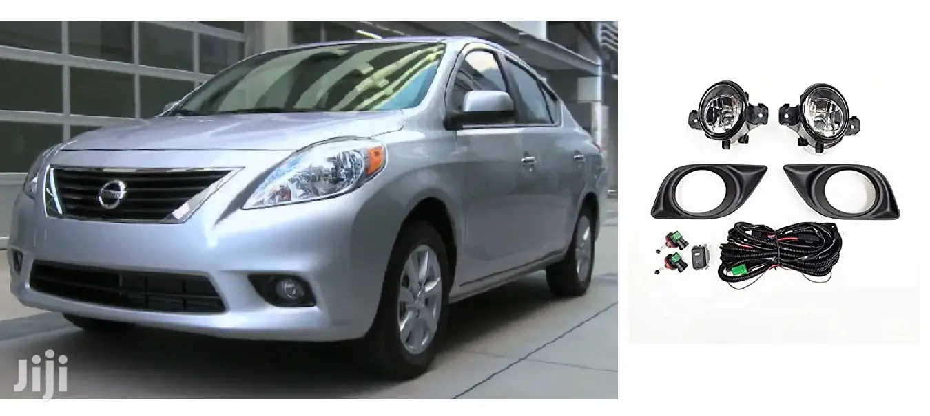 Nissan Tiida/Sunny: Yr2014+: Fog Lamp Set With Wiring,