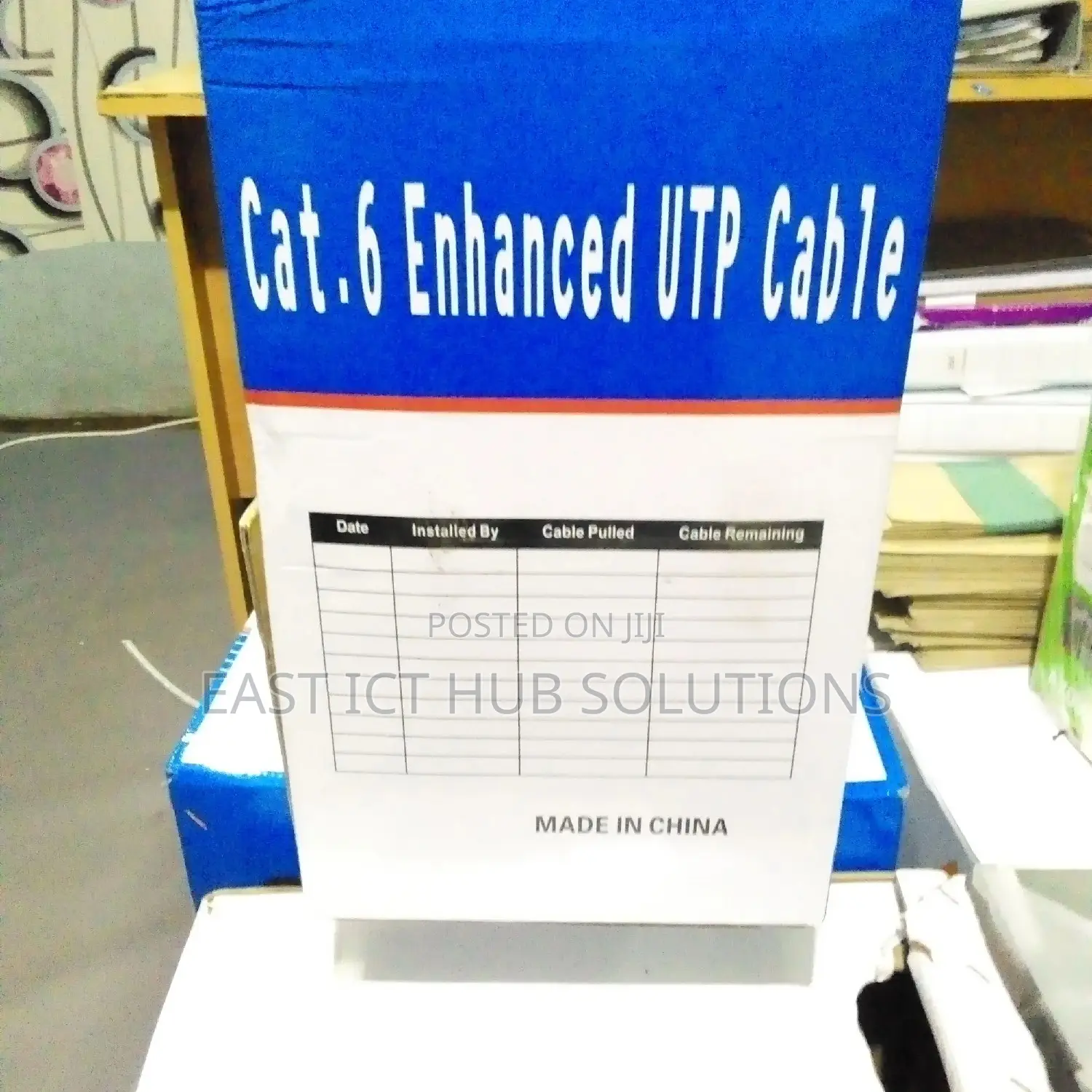 LAN Cable Cat 6 UTP Per Carton 1000m