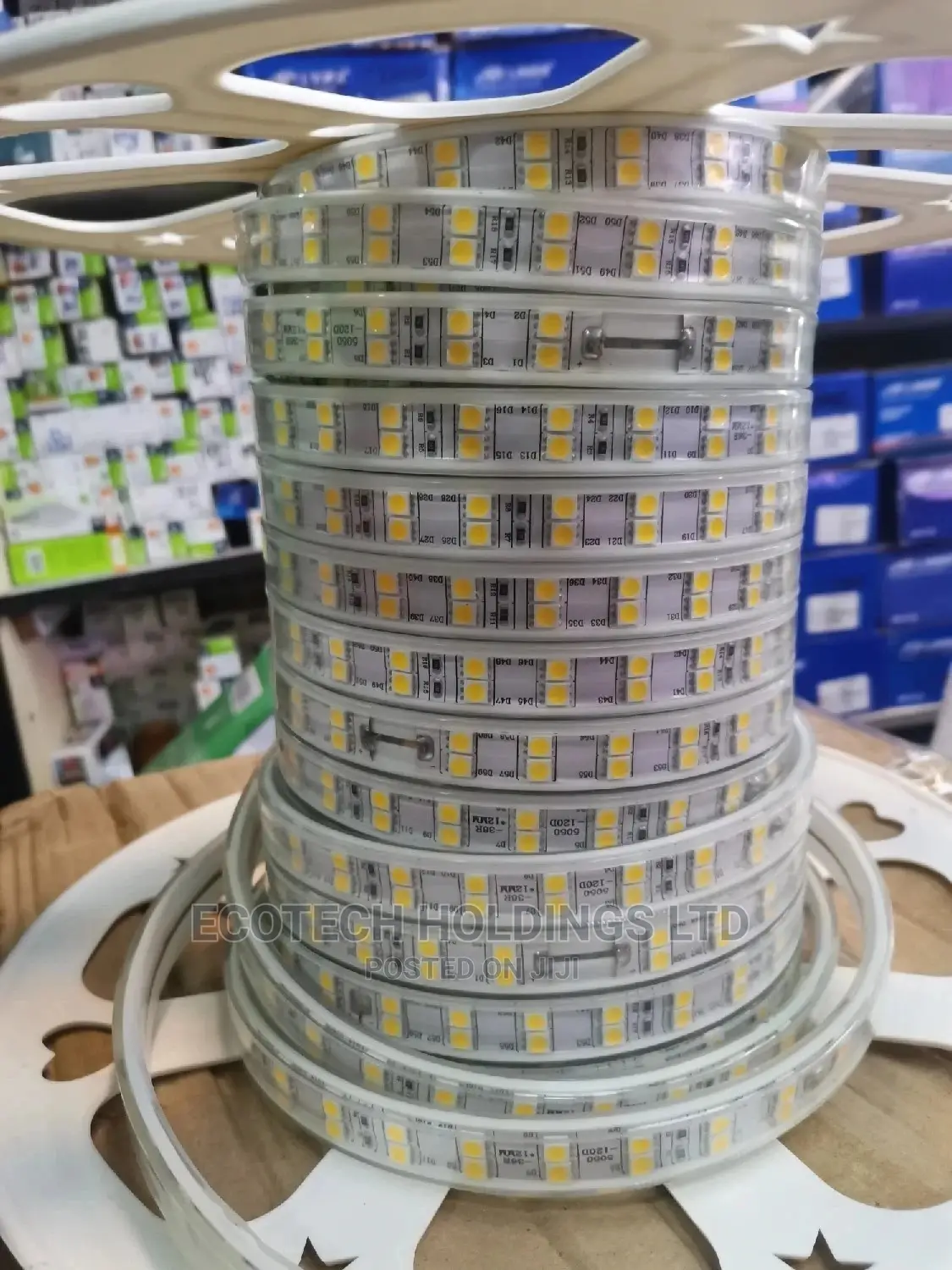 Warm White Double Line Snake Light.