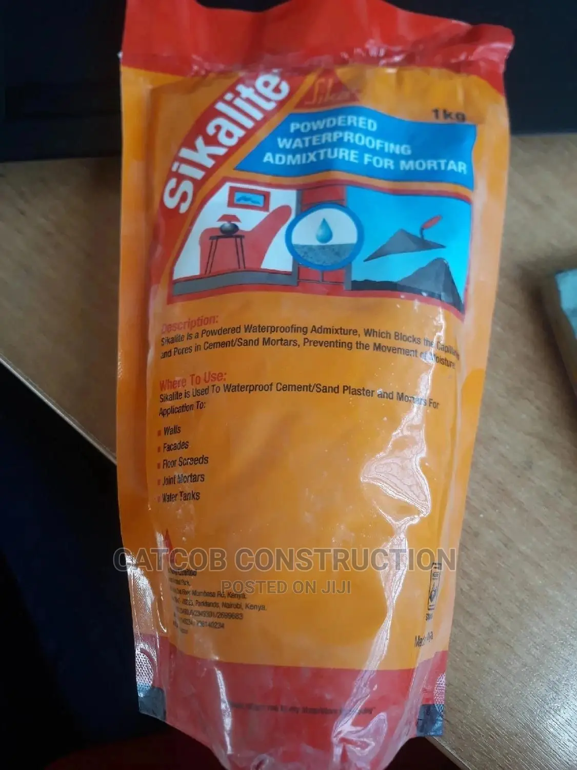 Waterproof Powder, Sikalite 1kg