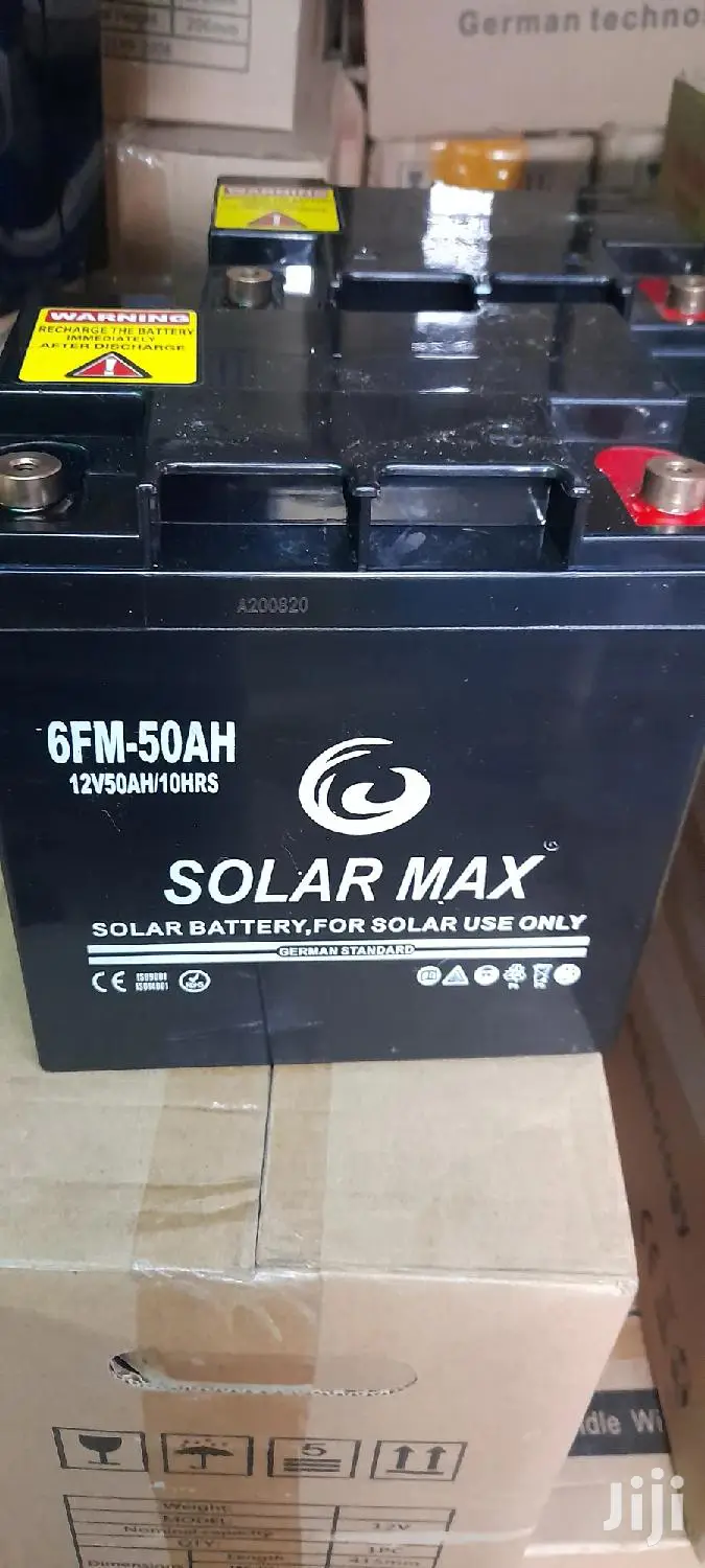 Solarmax Maintainance Free Battery 6fm-50ah