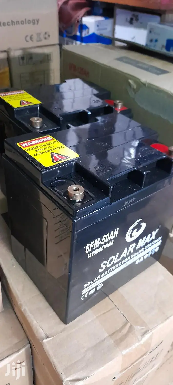 Solarmax Maintainance Free Battery 6fm-50ah
