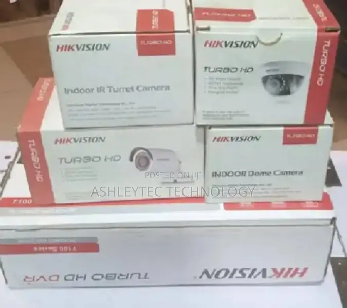 Eight 8 Hikvision CCTV Cameras Complete System Kit Package
