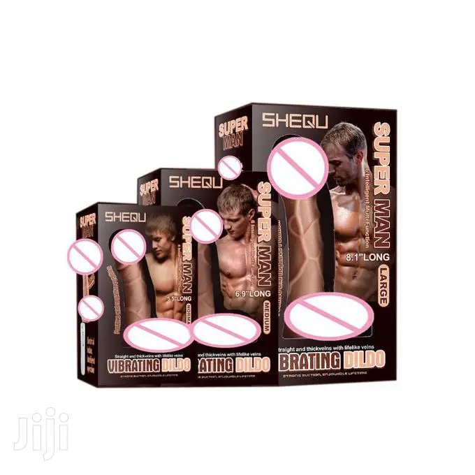 Superman Vibrating Dildo With Rotating Head