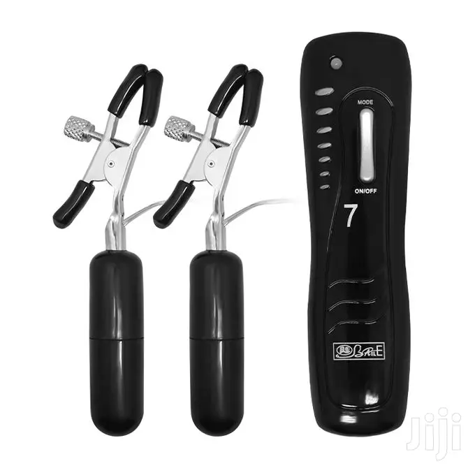 7 Speeds Nipple, Clitoris Clip & Nipple Clamps Vibrator