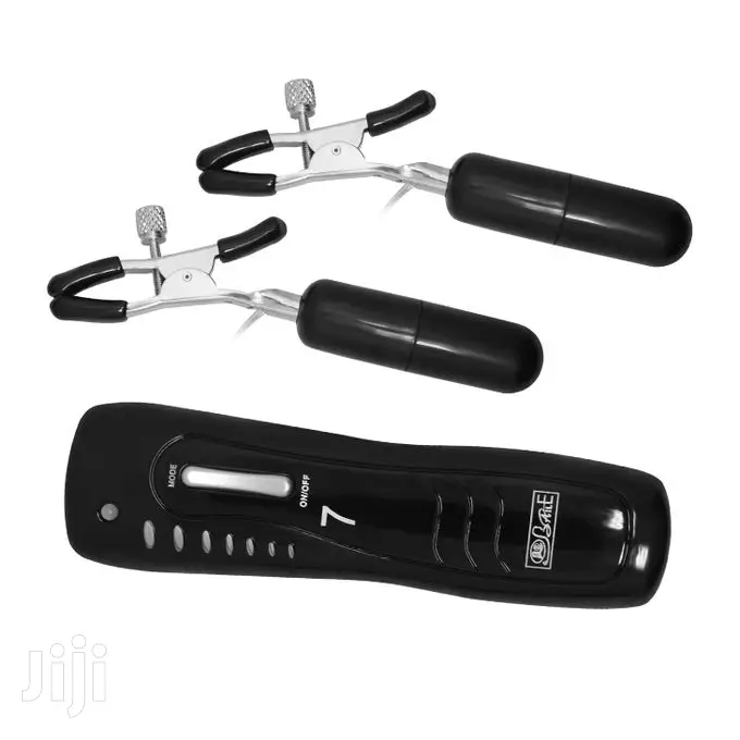 7 Speeds Nipple, Clitoris Clip & Nipple Clamps Vibrator